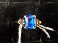 10K Sapphire Ring
