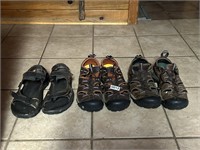 LOT SZ 11 KEEN HIKING SHOES