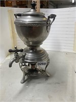 Silver Urn with Heat canister - Manning Powman