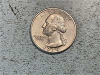 1939 Washington quarter