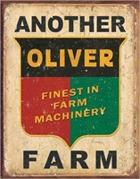 Oliver Another Farm Tin Sign