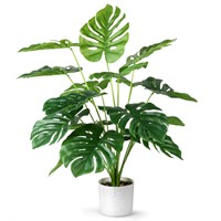 EDIMENS Artificial Monstera Plants, 28''