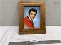Vintage Framed Elvis Presley Picture Art