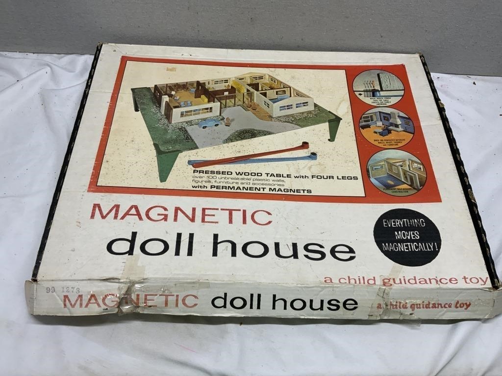 Vintage Magnetic Doll House