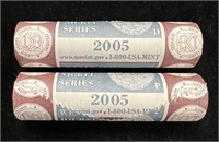 2005 P & D Westward Journey Nickel Series $2 Rolls