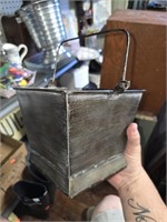Metal Handle Square Bucket