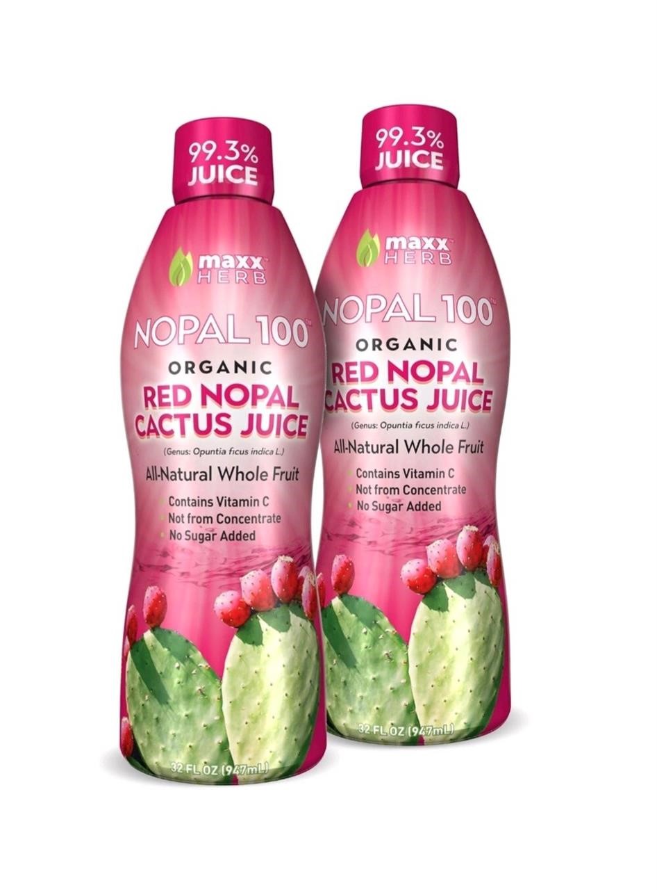 Maxx Herb Organic Red Nopal Cactus Juice