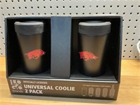 Arkansas Razorbacks universal coolie 2 pack