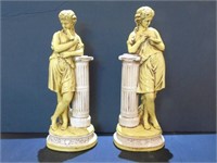 Vintage Jaru Plaster Greek Sculptors