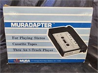 NOS Muradapter Cassettes Played thru 8-Track