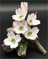 Paul Sebastian Dogwood Flowers Porcelain