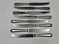 Vintage Sterling Silver Knives See Pictures