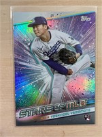 Yoshinobu Yamamoto Stars of MLB Insert Rookie