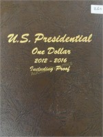US Presidential Dollar Collection; 24 Coins