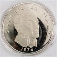 Coin Republic of Panama 20 Balboas Proof in Box