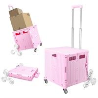 Honshine Foldable Cart with Stair Climbing Wheels,