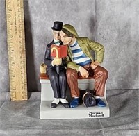 THE 12 NORMAN ROCKWELL FIGURINES THE INTERLOPER