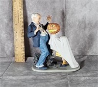 THE 12 NORMAN ROCKWELL TRICK OR TREAT 1980