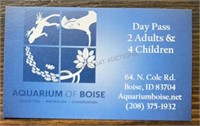 Family Day Pass - Aquarium of Boise