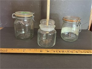 3 Jars with lids- see pictures