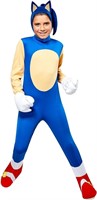KIDS LARGE Sonic The Hedgehog Deluxe Costume