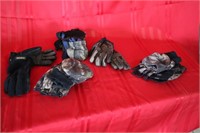 Hunting GLoves (5 Pair) Camo