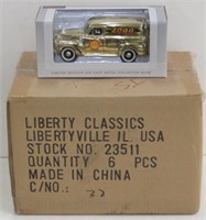 Spec Cast 1952 Chevy Van Shell Oil, Gold, Case Lot