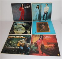 lot six Bobby Gentry record albums