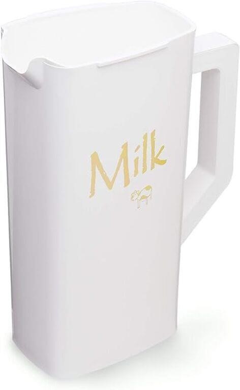 Fox Run Brands 9297 Milk Bag Pitcher, White