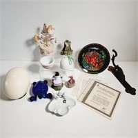Lladro Bell, Bennington Pottery, Ostrich Egg