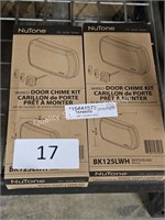 4- nutone wired door chime kits