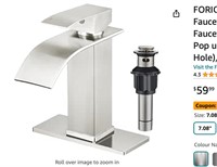 FORIOUS Bathroom Faucet, Bathroom Faucet