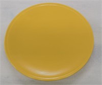 Kitchen Kraft cake plate, yellow