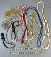 Assorted Colorful Beaded Necklaces