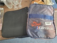 CARNIVAL DUFFLE AND ALBUM CASE