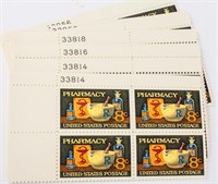 Stamps 25 8¢ Commemorative Plate Blocks