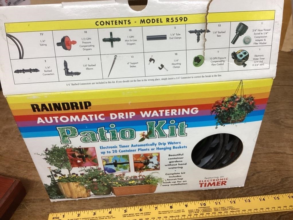 NEW auto drip patio watering kit