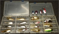 Fishing Lure Spoons - Big Doctor, Red Eye & More