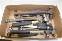 LOT 12 BALL PEEN HAMMERS