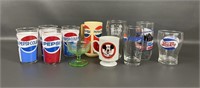 Vintage Collectable Drinking Glasses Lot