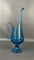 Mid-Century Viking Glass Swung Pitcher