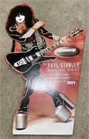 (I) KISS Paul Stanley Washburn Guitar Standee 69