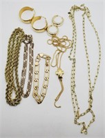 (KC) Bellezza Goldtone Necklaces (20" to 24"),