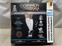 Copper Fit Compression Socks S/M