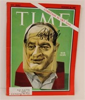 Bob Hope Signed 1967 Time Magazine