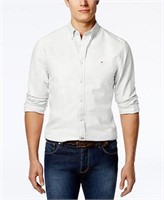 Tommy Hilfiger Men's New England Solid - Oxford