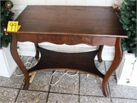 vintage rectangle oak table with