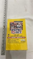 NFL pro set the 1990 official NFL cards series 2