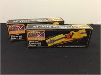 Two Pinewood Derby Kits