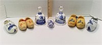 Delft Blue & White Hand Painted Items from Holland
